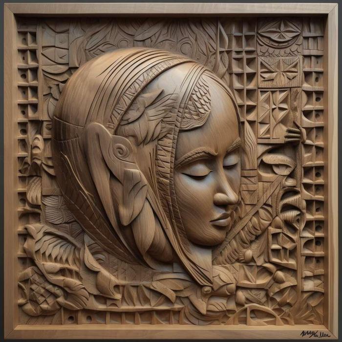 نموذج ثلاثي الأبعاد لآلة CNC 3D Art 